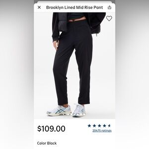 Brooklyn mid rise pant
